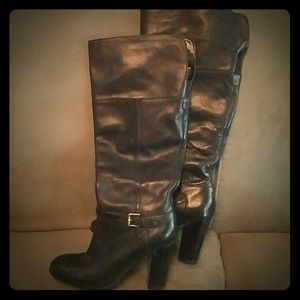 7.5 M Knee High Black Boots